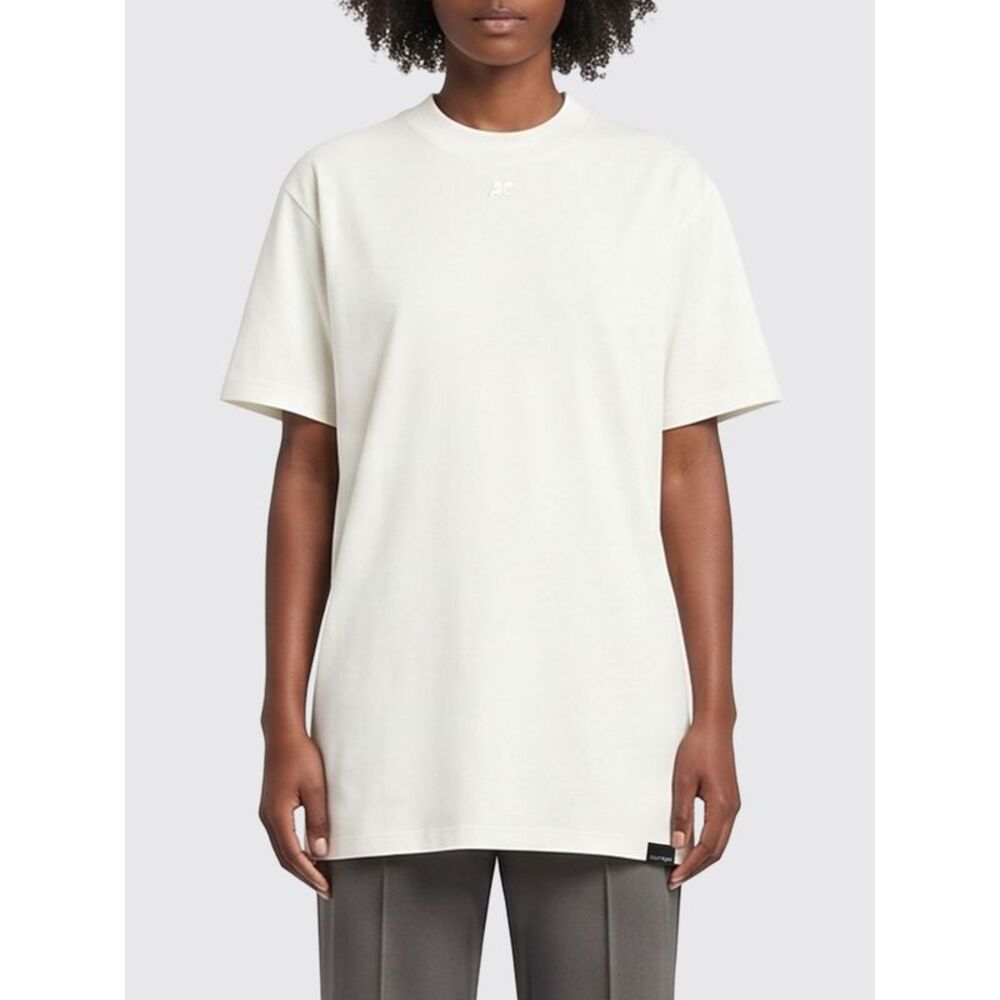 Courreges T-Shirt Woman White